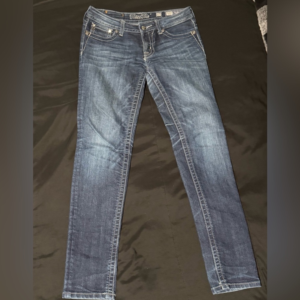 Miss Me Jeans Dark Wash Skinny